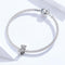 925 Sterling Silver Relief Number Series 0 9 Beads For Diy Bracelets And Necklaces Style - 7