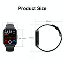 1.69 Inch Waterproof Smart Watch With Health Monitoring & Body Temperature Detection
