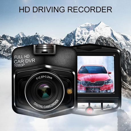2.4 Car Dvr with Parking Monitoring & Loop Recording - Black