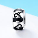 925 Sterling Silver Cat Silhouette Pendant For Diy Bracelets & Necklaces
