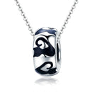 925 Sterling Silver Cat Silhouette Pendant For Diy Bracelets & Necklaces