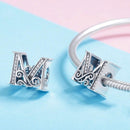 Diy Bracelet Beaded Accessories With Zircon Beads 26 Letters Style - R