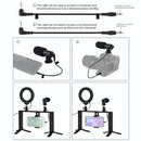 4-In-1 Vlogging Kit With 4.7 Ring Light Mic Tripod & Stabilizer