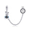 925 Sterling Silver Rabbit Safety Chain For Diy Bracelets