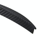 2 Pcs 45Cm Car Stickers Rubber Large Round Arc Strips Universal Fender Flares Wheel Eyebrow Decal Sticker Eyebrow Car-Covers Black Striped Round Arc Strips - 54Cm