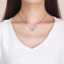 925 Sterling Silver Heart Beads For Diy Bracelets