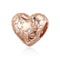 925 Sterling Silver Retro Rose Gold Beaded Bracelet Accessory