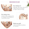 925 Sterling Silver Retro Rose Gold Beaded Bracelet Accessory