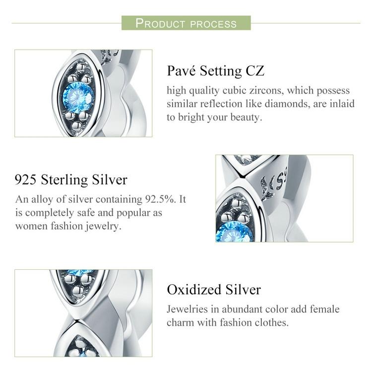 925 Sterling Silver Beaded Bracelet Diy Kit