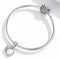 925 Sterling Silver Colorful Opal Butterfly Pendant For Diy Bracelets & Necklaces