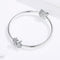 925 Sterling Silver Star Beaded Bracelet / Necklace Set