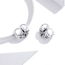 925 Sterling Silver Skull Beads For Diy Bracelets & Necklaces