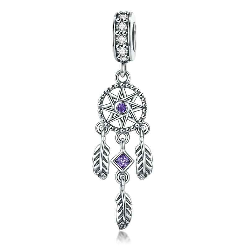 925 Sterling Silver Dream Catcher Bracelet Beads