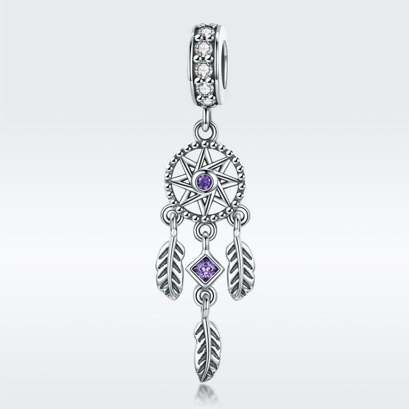 925 Sterling Silver Dream Catcher Bracelet Beads