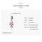 925 Sterling Silver Colorful Lollipop Pendant