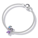 925 Sterling Silver Cat Bead For Diy Bracelet Or Necklace