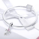 925 Sterling Silver Love Life Pendant For Diy Necklace / Bracelet