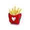 925 Sterling Silver Delicious Fries Food Beads For Diy Bracelets & Necklaces