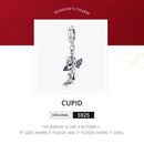 925 Sterling Silver Handmade Cupid Pendant Diy Accessory