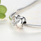 925 Sterling Silver Sister Heart Beads For Diy Bracelets & Necklaces