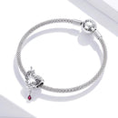925 Sterling Silver Cupid Heart Beads For Diy Bracelets & Necklaces