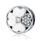 925 Sterling Silver Diamond Petal Bead Bracelet Happiness