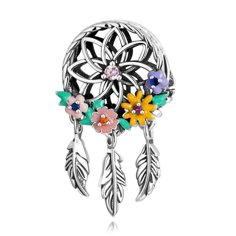 925 Sterling Silver Dream Catcher Bracelet / Necklace Beads