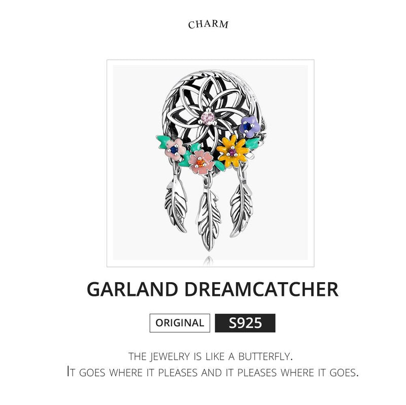 925 Sterling Silver Dream Catcher Bracelet / Necklace Beads