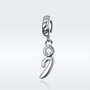 925 Sterling Silver Letter Pendant For Diy Bracelet Or Necklace Style - I