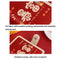 Festive Cartoon Snap Anti Degaussing Card Holder Lucky Change Id Storage Bag - Blue