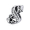 925 Sterling Silver Relief Number Series 0 9 Beads For Diy Bracelets And Necklaces Style - 8