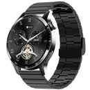 1.35 Inch Smart Watch Bluetooth Calls Health Monitoring 150+ Sports Black - Black Bamboo