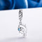 925 Sterling Silver Dolphin Bead Pendant For Diy Bracelets & Necklaces