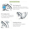 925 Sterling Silver Dolphin Bead Pendant For Diy Bracelets & Necklaces