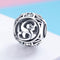 925 Sterling Silver 26 English Letter Beads For Diy Bracelets & Necklaces Style - S