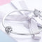925 Sterling Silver 26 English Letter Beads For Diy Bracelets & Necklaces Style - S