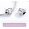 925 Sterling Silver Retro Heart Beads For Diy Bracelets