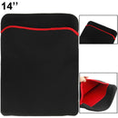 14 Inch Black Laptop Soft Sleeve Case Bag