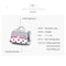 925 Sterling Silver Handbag Beads For Diy Bracelets & Necklaces