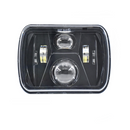 7 Inch 5X7 / 7X6 H4 Dc 9V - 30V 3500Lm 35W Car Square Shape Led Headlight Lamps For Jeep Wrangler
