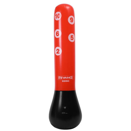 1.55M Vertical Inflatable Punching Bag For Kids - Pvc Tumbler Boxing Column
