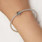 925 Sterling Silver Coiled Snake Pendant For Diy Bracelets