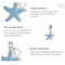 925 Sterling Silver Starfish Pendant For Diy Bracelets & Necklaces