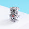 925 Sterling Silver Daisy Wreath Beads For Diy Bracelets & Necklaces