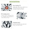 925 Sterling Silver Daisy Wreath Beads For Diy Bracelets & Necklaces