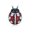 925 Sterling Silver Ladybug Pendant For Diy Bracelets