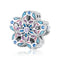 925 Sterling Silver Delicate Butterfly Bead For Bracelet / Necklace