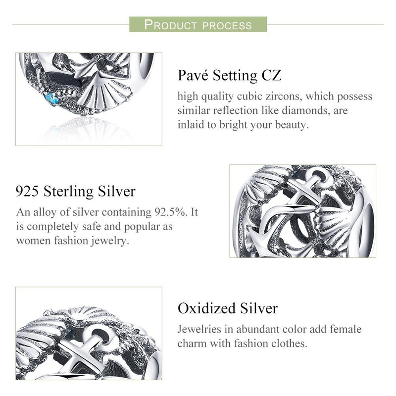 925 Sterling Silver Beaded Bracelet & Necklace Set