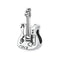 925 Sterling Silver Retro Bass Beads For Diy Bracelets & Necklaces