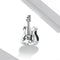 925 Sterling Silver Retro Bass Beads For Diy Bracelets & Necklaces
